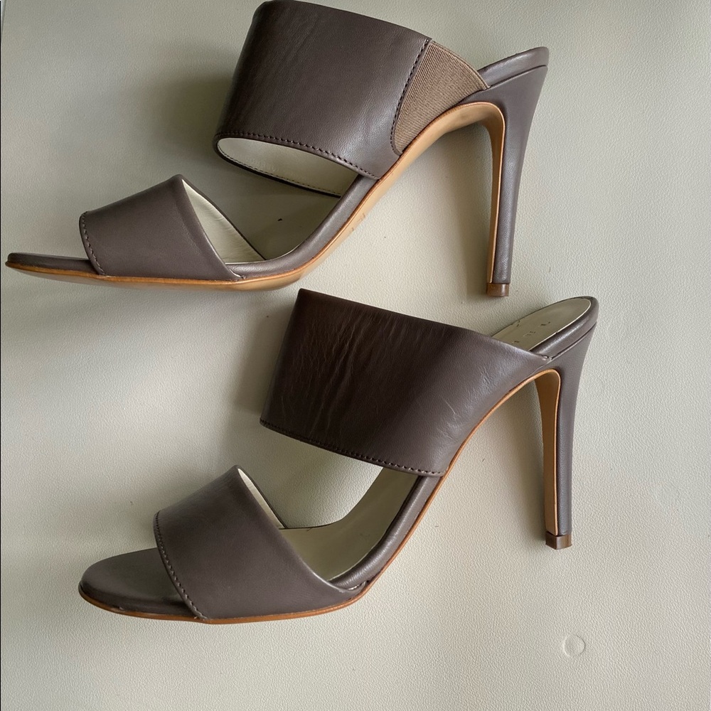 Stefanel leather heels